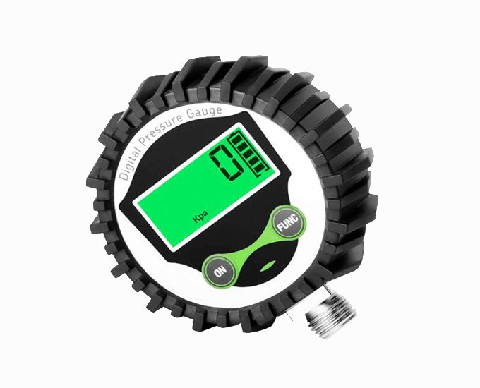 Digital Pressure Gauge with Rubber Protective Cover