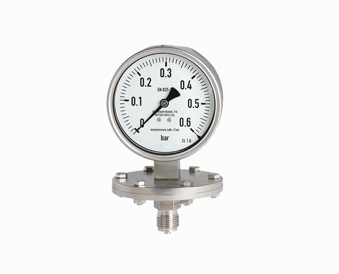 Diaphragm pressure gauge