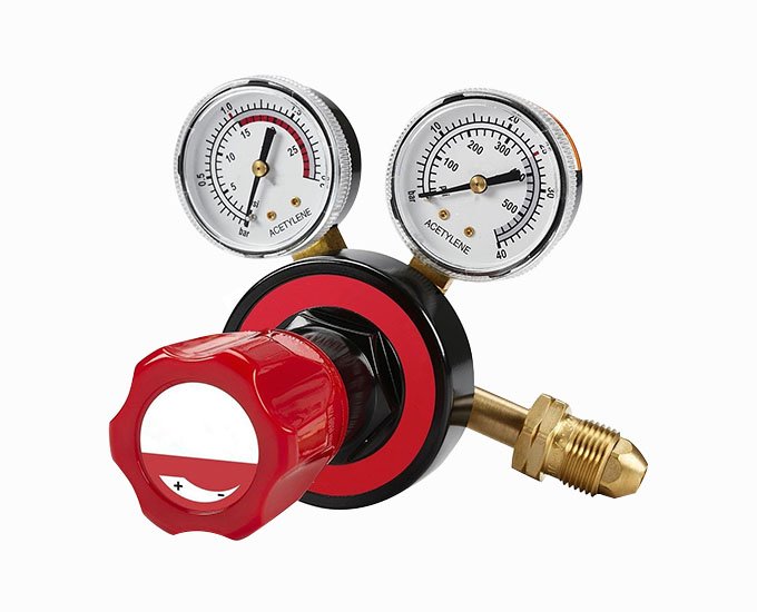 Acetylene pressure regulator